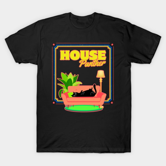 House panther T-Shirt by Zimny Drań